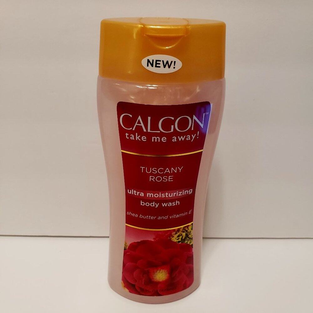Calgon Take Me Away Tuscany Rose Ultra Moisturizing Body Wash 16 oz New